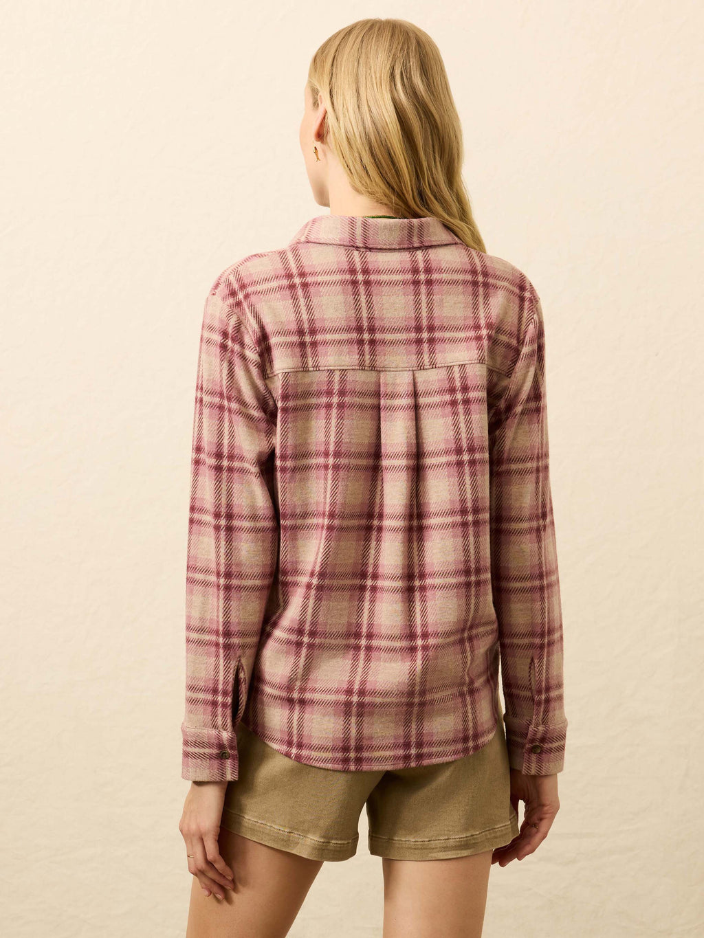 | Legend Sweater Classic Shirt - Berry Coast Plaid | Faherty Brand