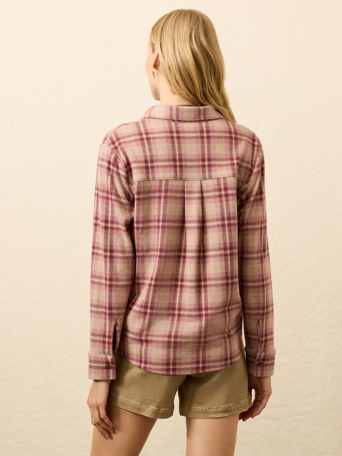 | Legend Sweater Classic Shirt - Berry Coast Plaid | Faherty Brand