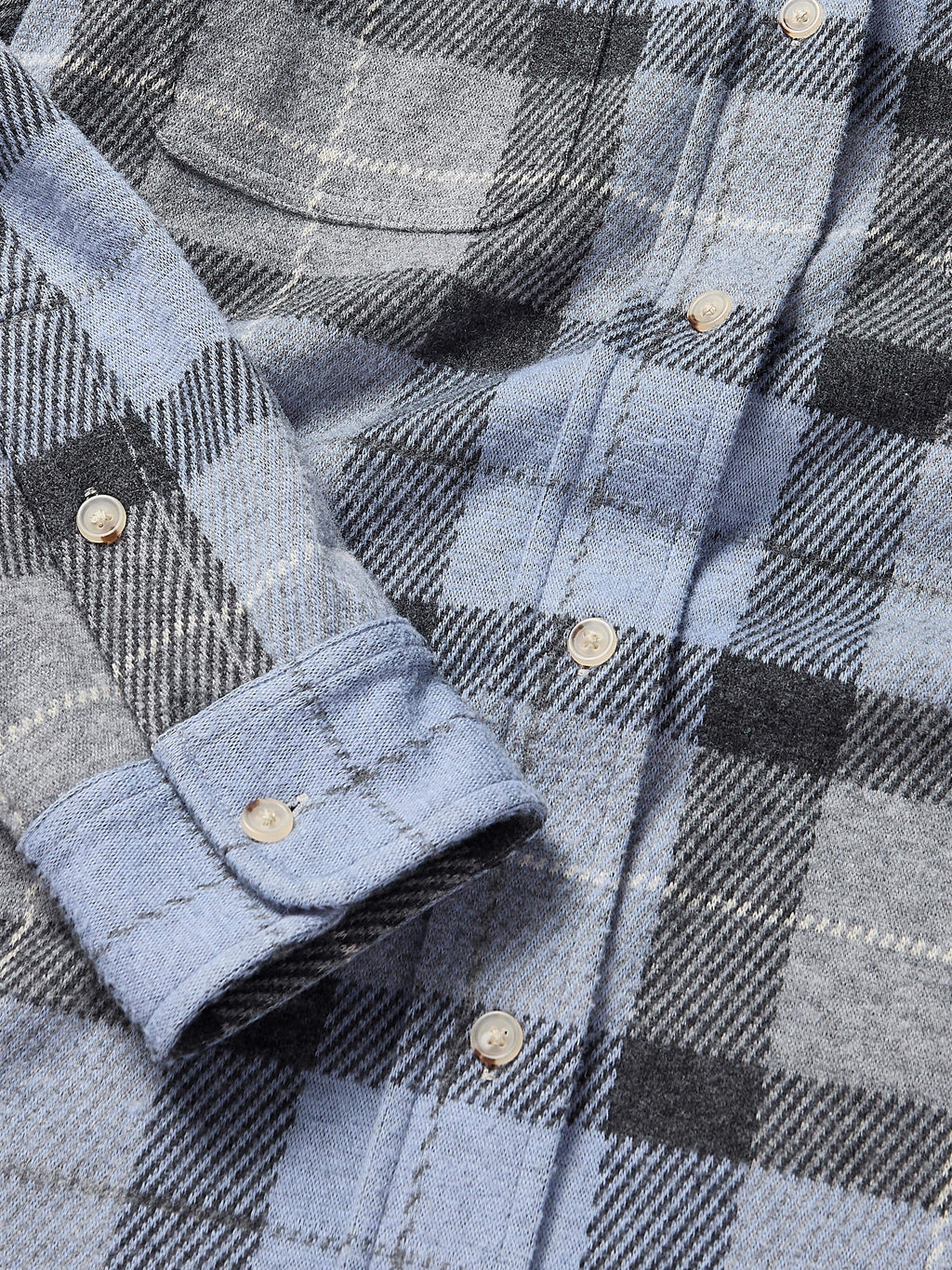 | Legend Sweater Shirt - True North Plaid | Faherty Brand