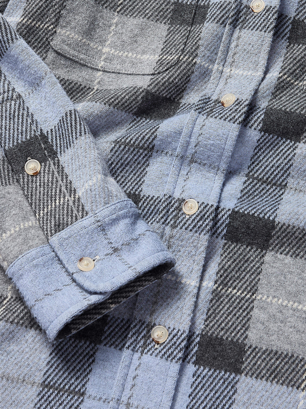| Legend Sweater Shirt - True North Plaid | Faherty Brand