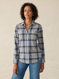 | Legend Sweater Shirt - True North Plaid | Faherty Brand